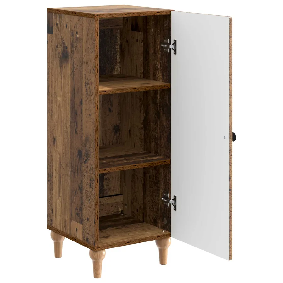 Buffet Bois ancien 33 x 34,5 x 90 cm Bois d'ingénierie - 5