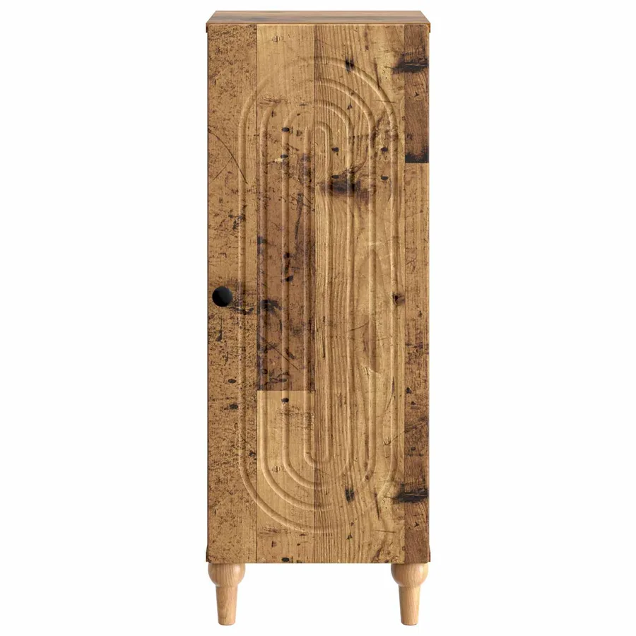 Buffet Bois ancien 33 x 34,5 x 90 cm Bois d'ingénierie - 6