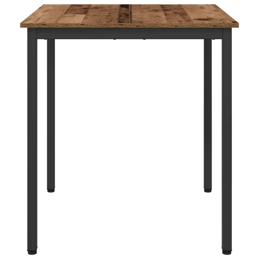 Table de salle à manger / Table de repas 70 x 70 x 75 cm MÉTAL - 6