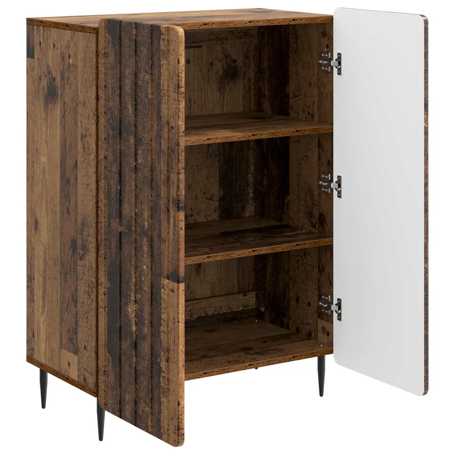 Buffet Bois ancien 66 x 34,5 x 92 cm Bois d'ingénierie - 5
