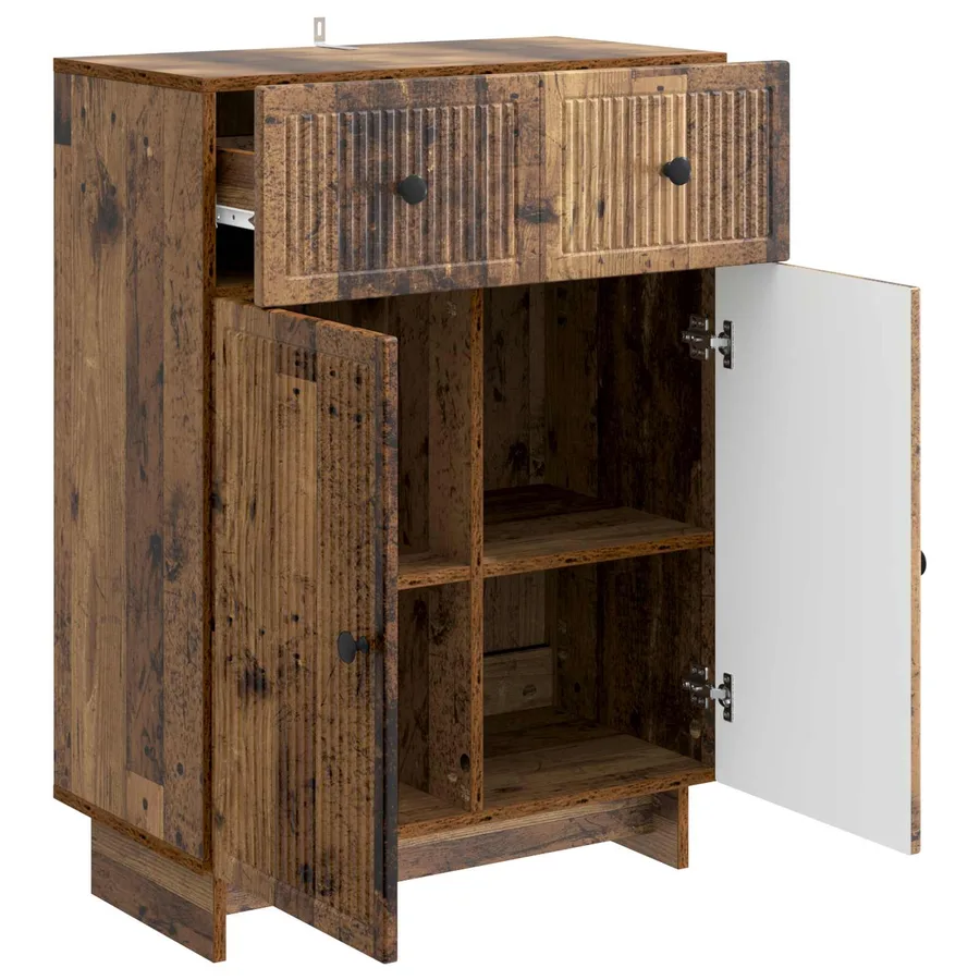 Buffet Bois ancien 66 x 34,5 x 90 cm Bois d'ingénierie - 5