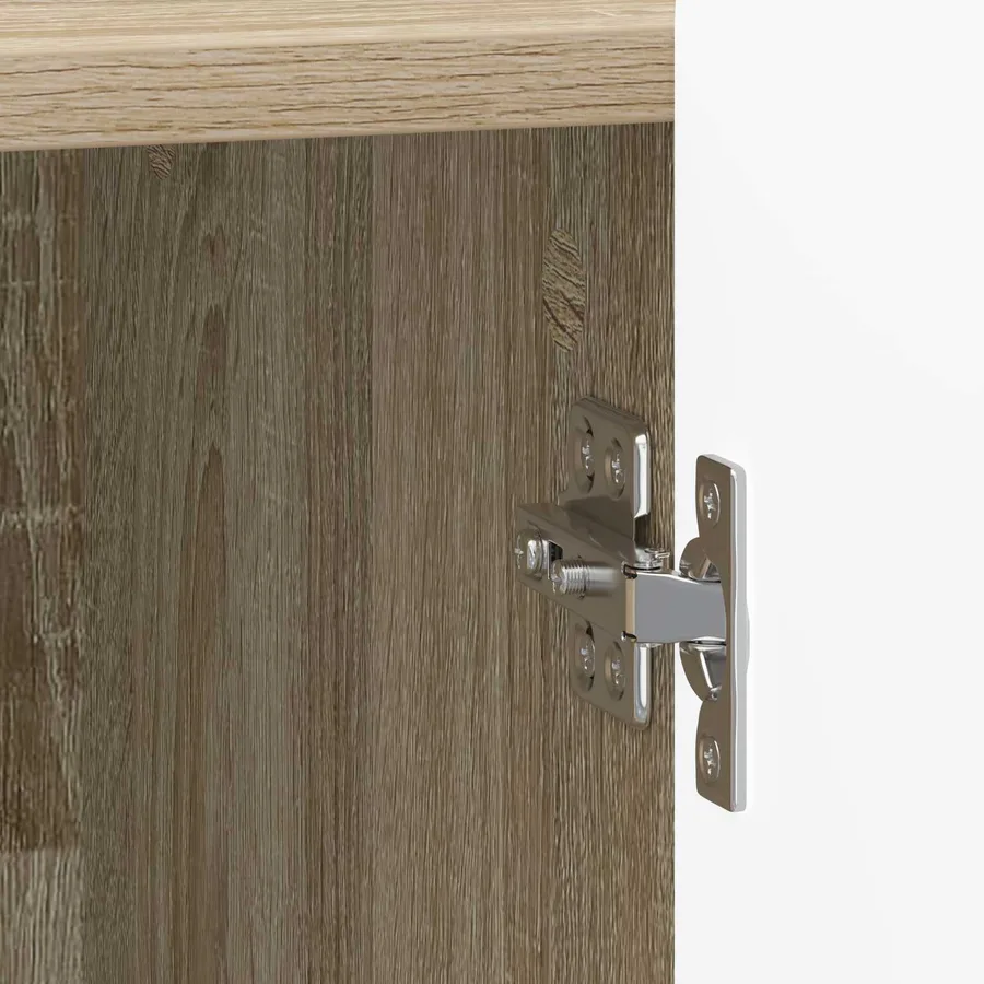 Cabinet de chevet 2 pcs Chêne Sonoma 43 x 34,5 x 52 cm - 11