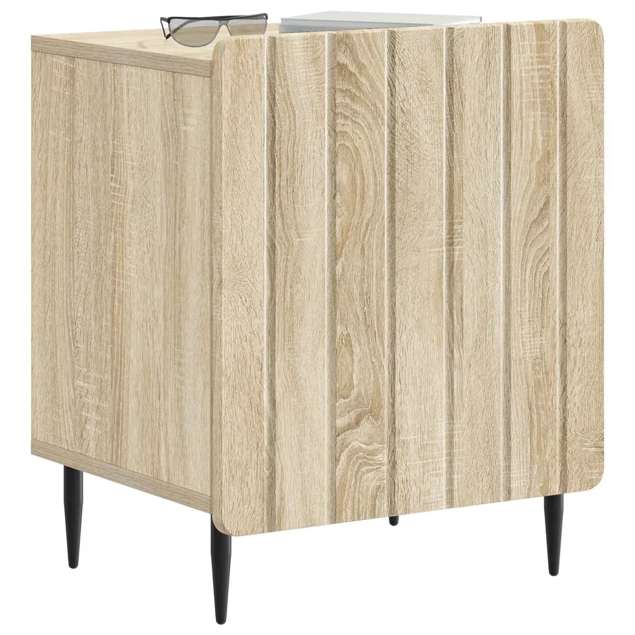 Cabinet de chevet 2 pcs Chêne Sonoma 43 x 34,5 x 52 cm - 3