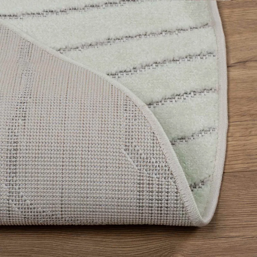 Tapis de surface Rond PALMERAS Vert Ø 160 CM Polyester - 4