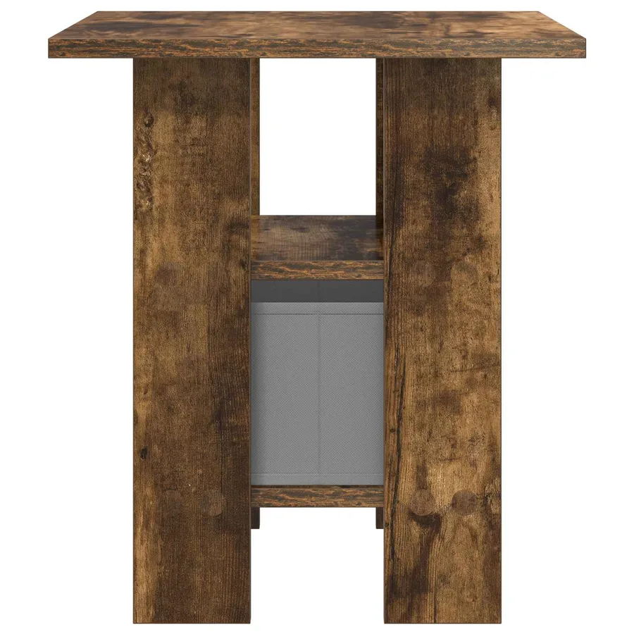 Table de chevet avec tiroir 2 pcs Chêne fumé 41 x 40 x 45 cm - 7