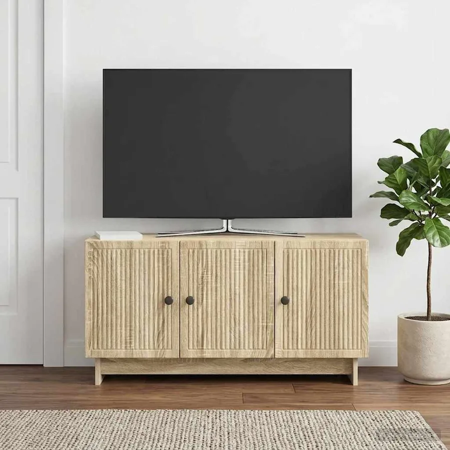 Meuble TV Chêne Sonoma 99 x 34,5 x 50 cm Bois d'ingénierie