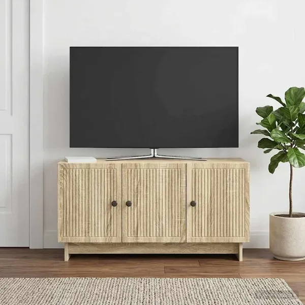 Meuble TV Chêne Sonoma 99 x 34,5 x 50 cm Bois d'ingénierie
