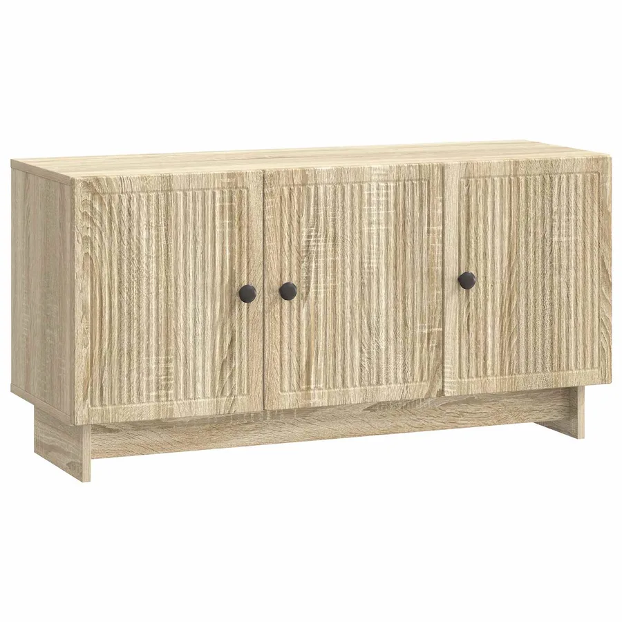 Meuble TV Chêne Sonoma 99 x 34,5 x 50 cm Bois d'ingénierie - 2