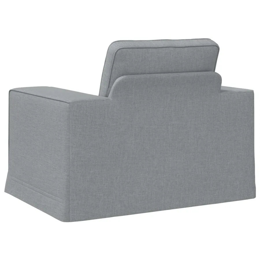 Canapé Gris clair 103 x 80 x 82 cm tissu - 6