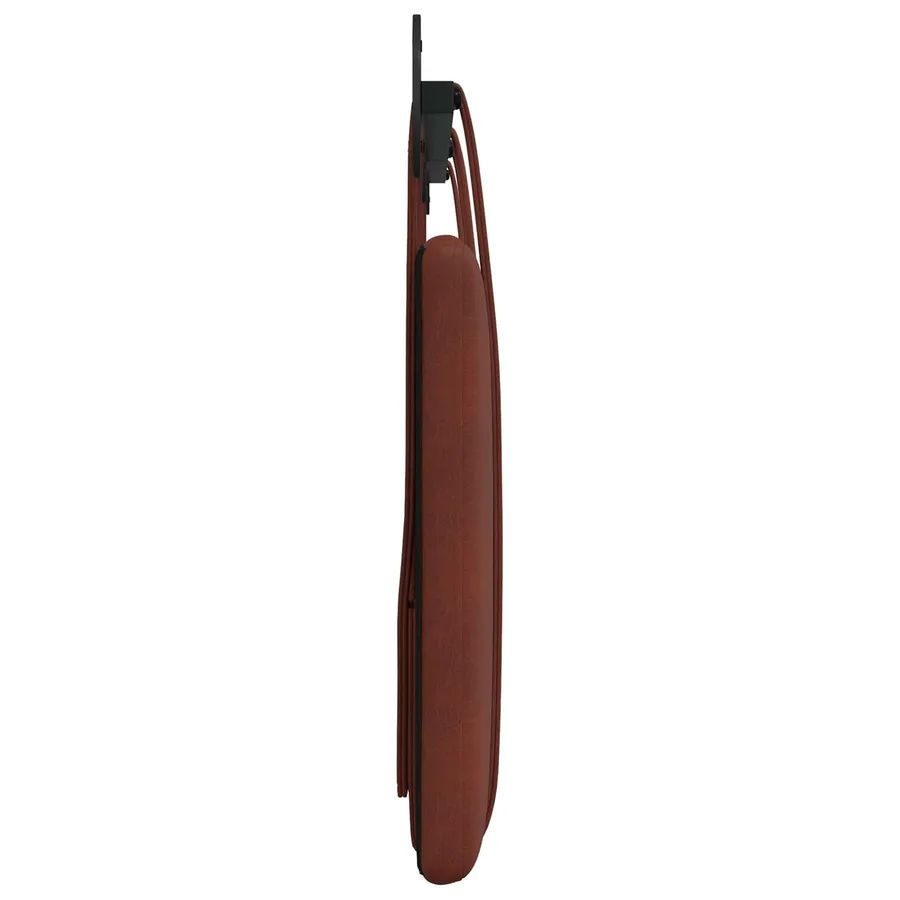 Tête de lit suspendue Brun Brillant PU antique - 6
