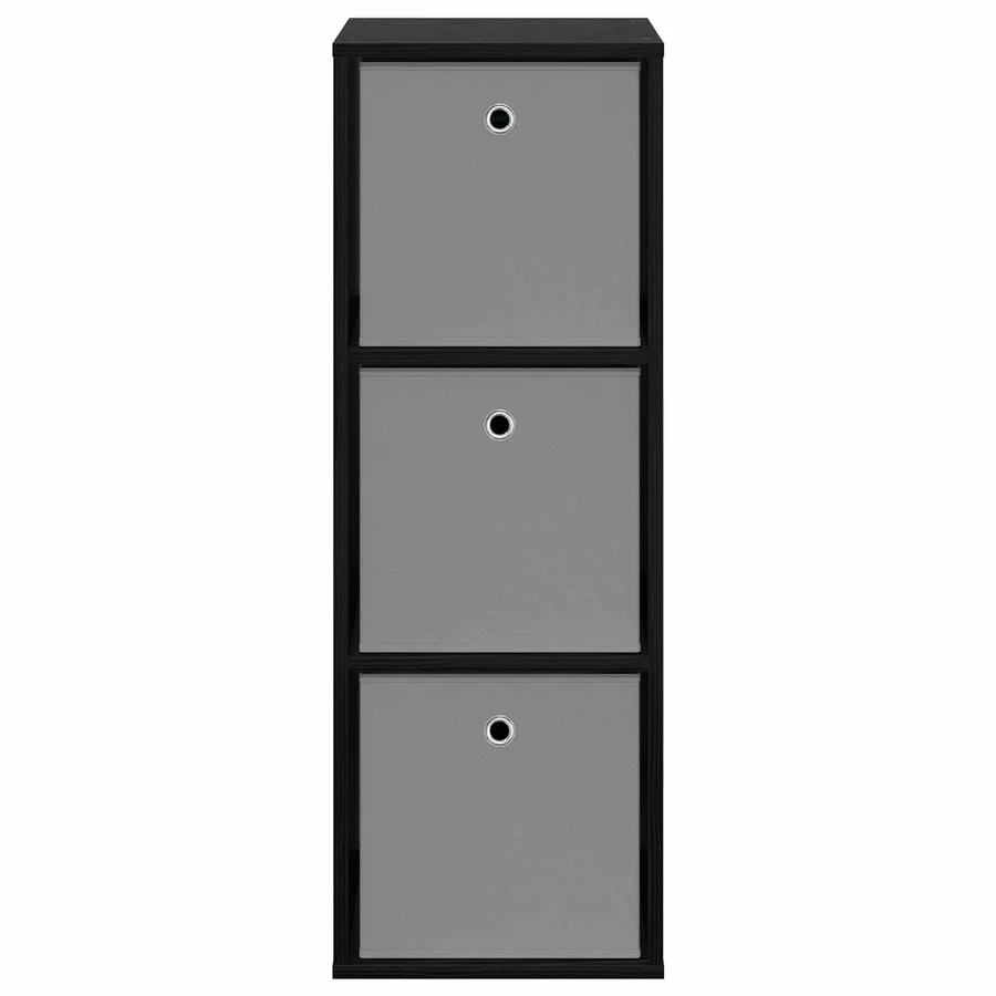 Buffet avec tiroir Chêne noir 35 x 32 x 99,5 cm - 5