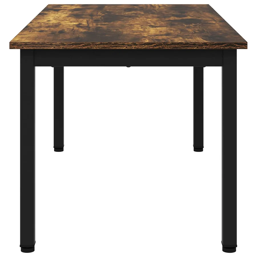 Table basse Chêne Fumé 100 x 50 x 45 cm Bois d'ingénierie - 6