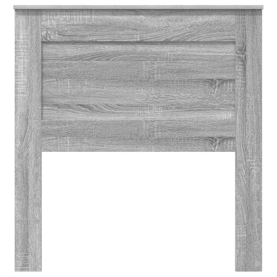 Tête de lit Gris Sonoma 75 cm Bois d'ingénierie - 4
