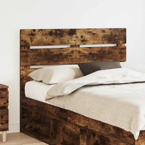 Tête de lit Chêne fumé Bois d'ingénierie