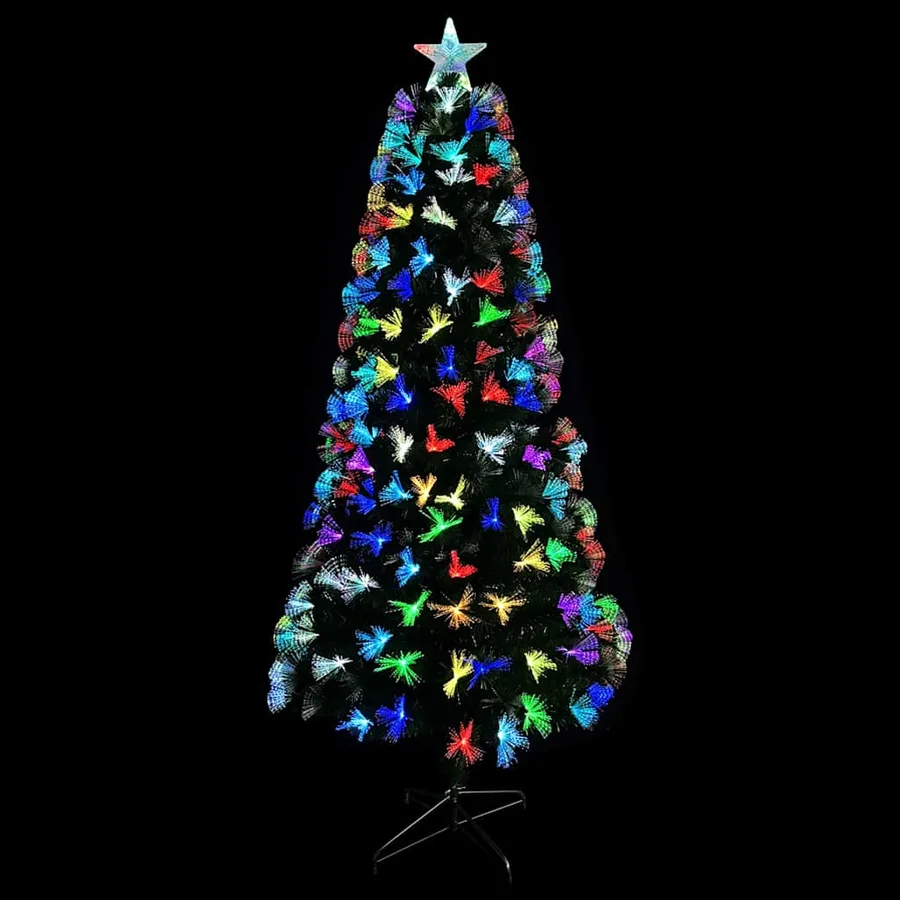 Sapin de Noël artificiel avec 250 LED Vert 210 cm PVC - 5