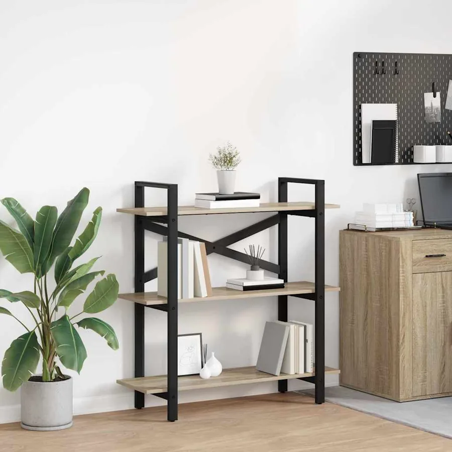 Étagère Chêne Sonoma 100 x 33,5 x 102 cm Bois d'ingénierie