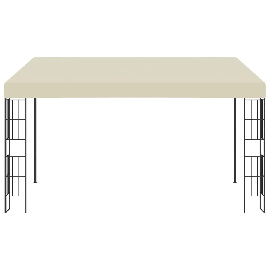 Belvédère mural 3x4 m Crème Tissu - 2