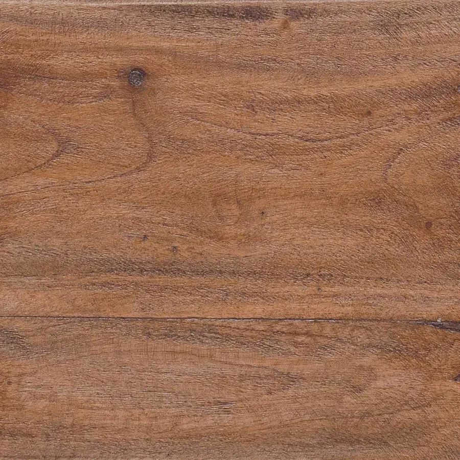 Tabouret Naturel 40 x 25 x 31 cm Bois d'Acajou - 9