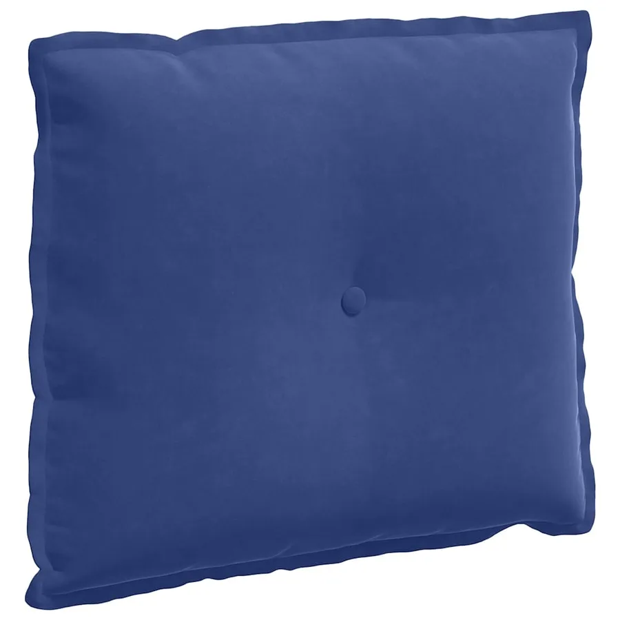 Coussin de Dos Bleu police 60 x 50 cm Tissu en velours côtelé - 2