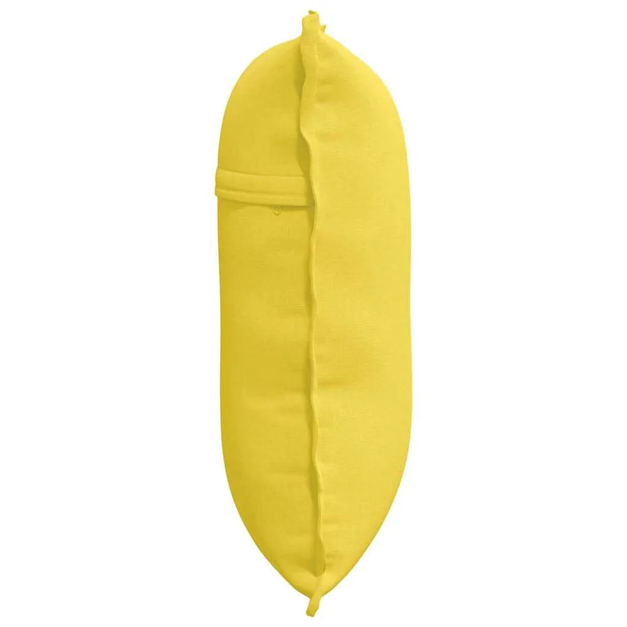 Coussin de Dos Jaune clair 60 x 19 x 50 cm tissu - 6