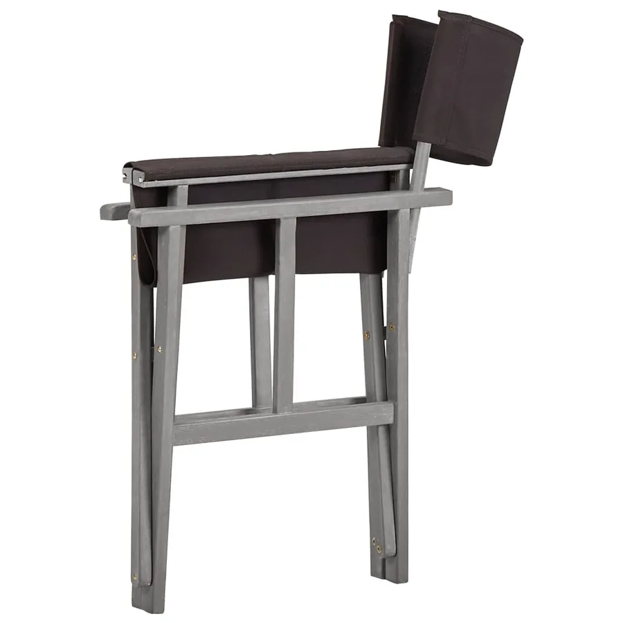 Chaises de metteur en scène lot de 2 Bois massif d'acacia - 6