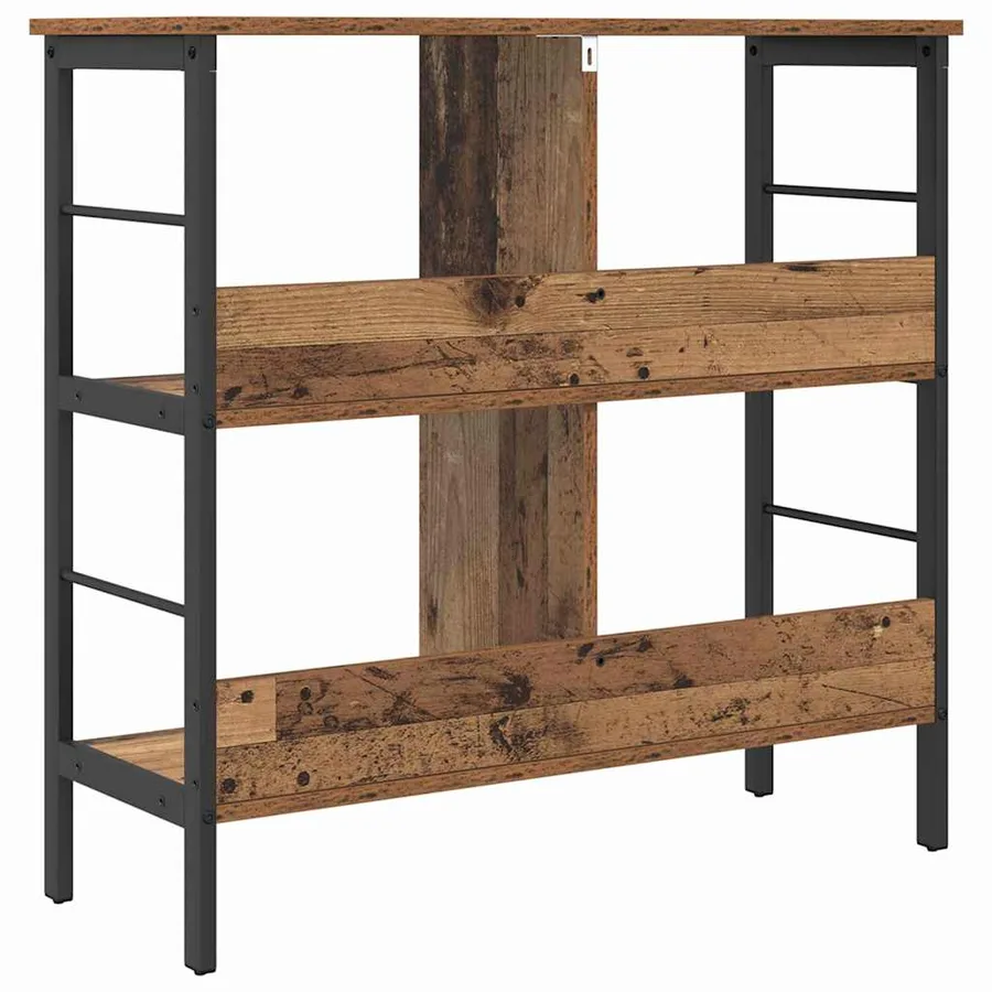 Étagère Bois Ancien 82 x 32 x 79 cm Bois d'ingénierie - 7