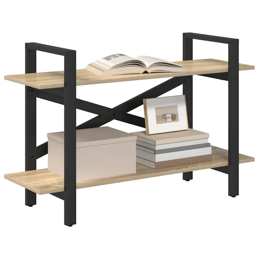 Étagère Chêne Sonoma 100 x 33,5 x 64 cm Bois d'ingénierie - 3
