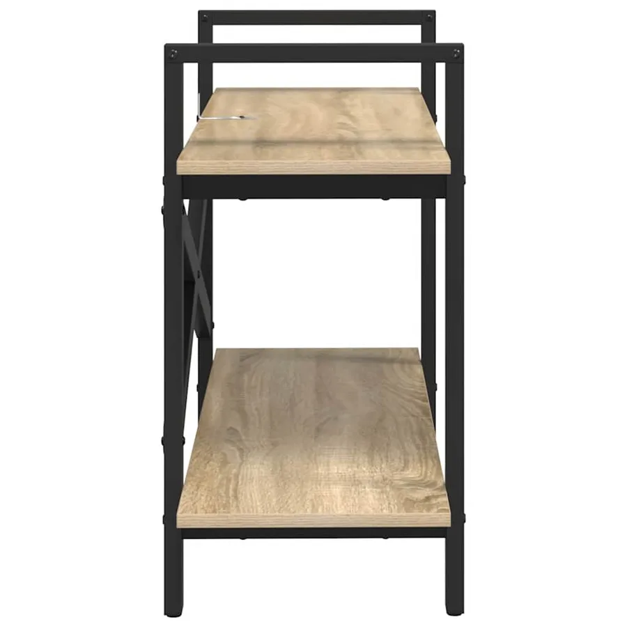 Étagère Chêne Sonoma 100 x 33,5 x 64 cm Bois d'ingénierie - 6