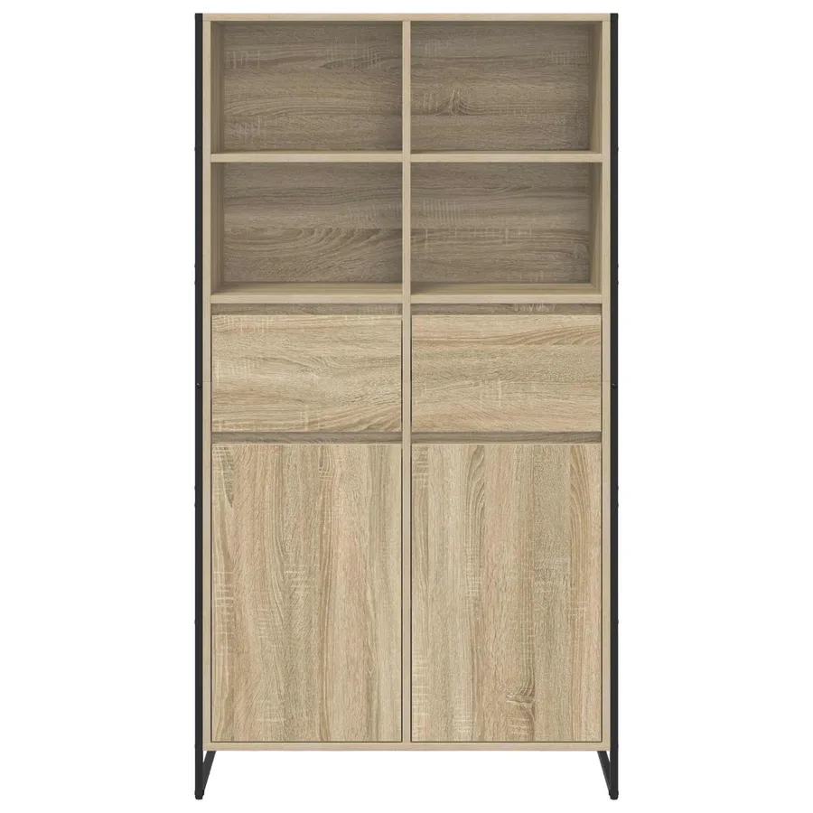 Buffet Sonoma 81 x 36 x 150.5 cm Bois d'ingénierie - 6