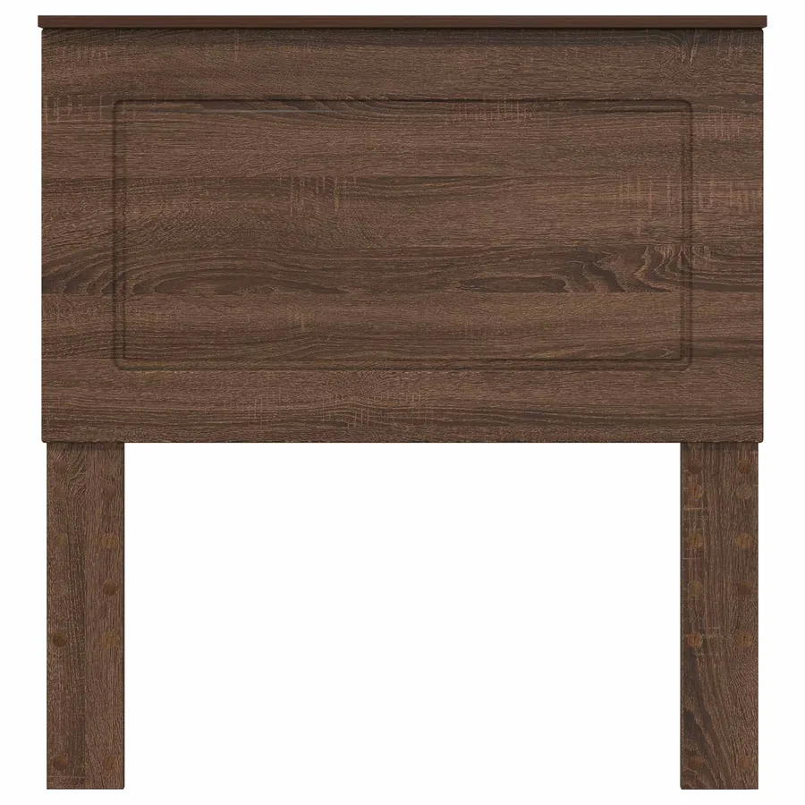 Tête de lit Chêne brun 100 cm Bois d’ingénierie - 4