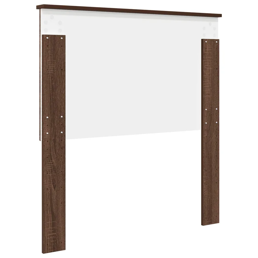 Tête de lit Chêne brun 100 cm Bois d’ingénierie - 6