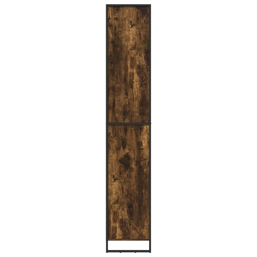 Armoires Hautes Chêne Fumé 79 x 36 x 200 cm Bois d'ingénierie - 7