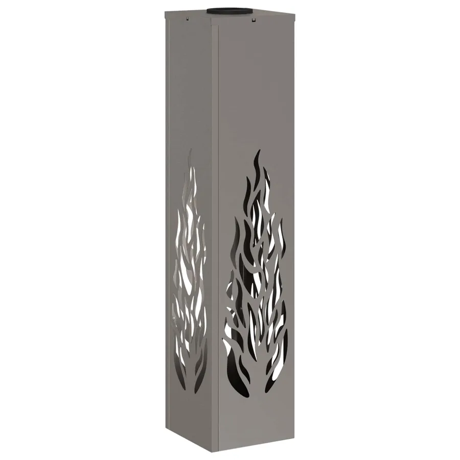 Lumière de chemin LED solaire 2 pcs Blanc chaud 18 x 18 x 80 cm - 4