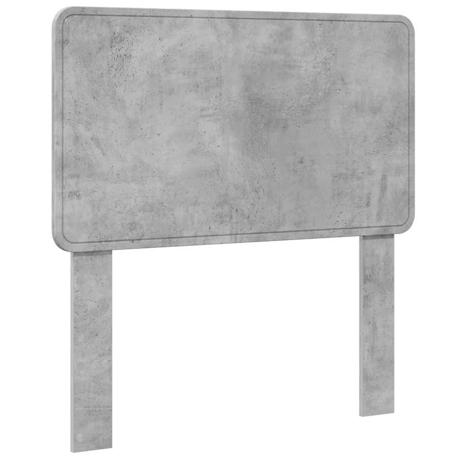 Tête de lit Gris béton Bois d'ingénierie - 2