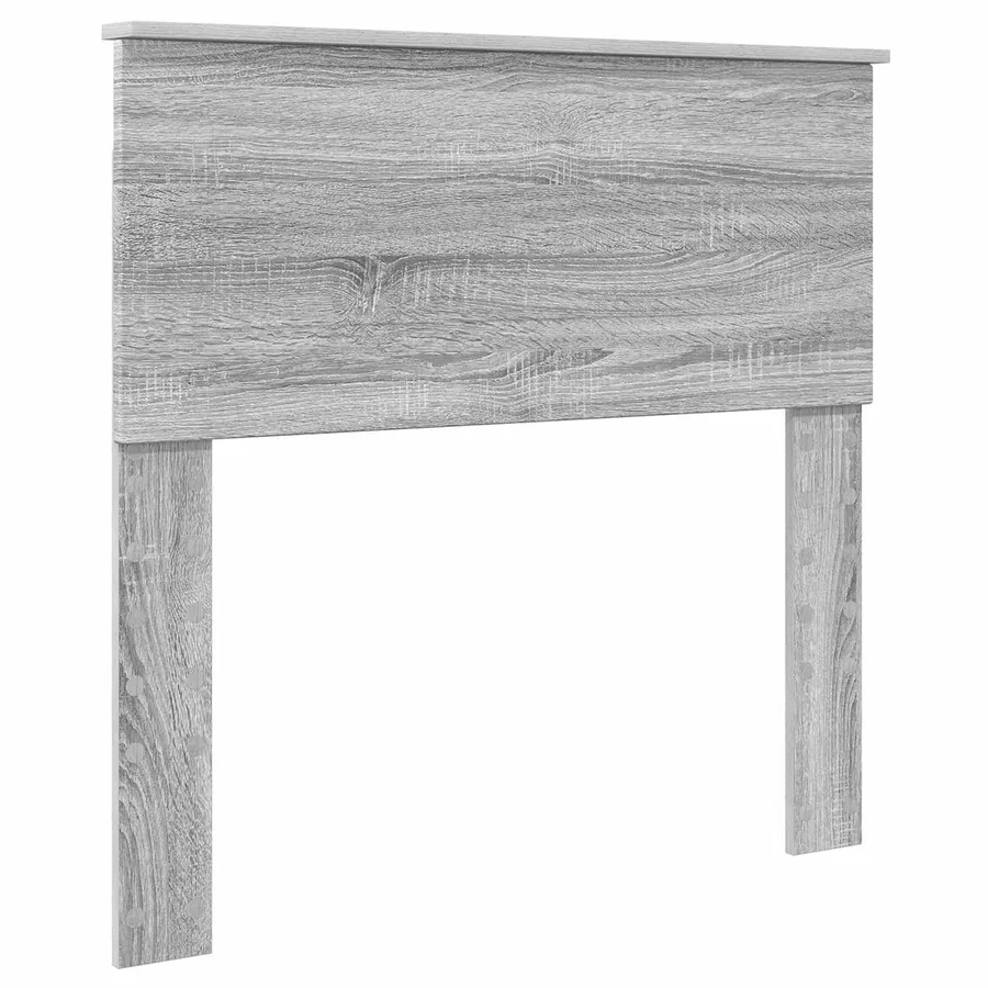 Lit d'appoint avec tiroir Gris Sonoma et noir 100 x 200 cm - 7