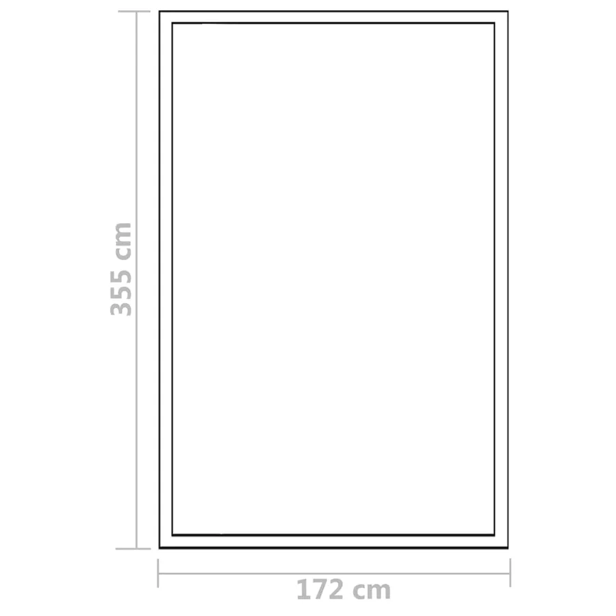 Serre Aluminium 362x190x195 cm 13,41 m³ - 11