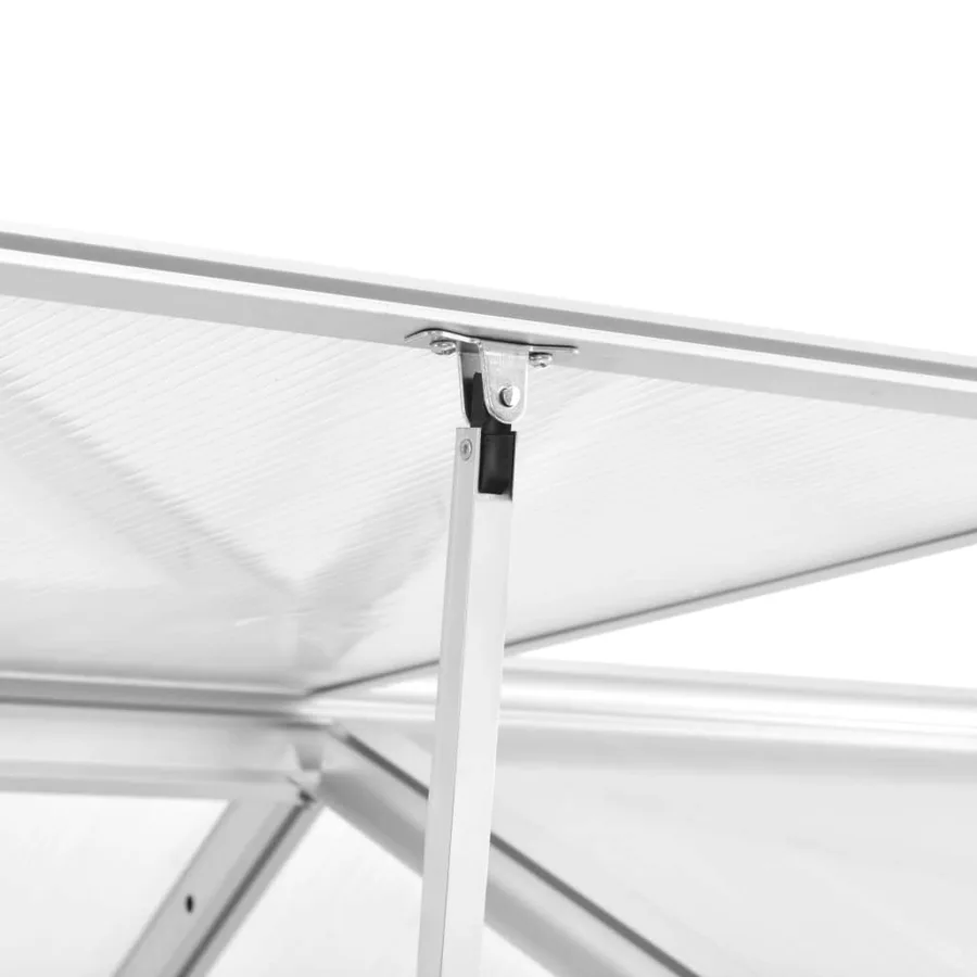 Serre Aluminium 362x190x195 cm 13,41 m³ - 5