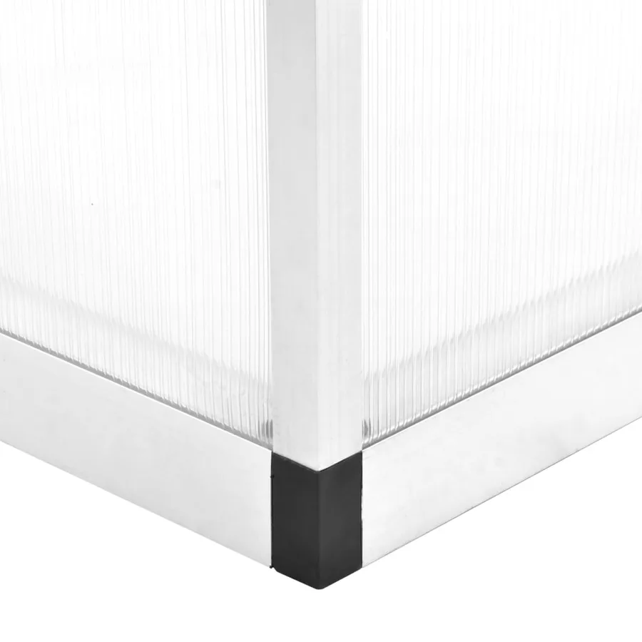 Serre Aluminium 362x190x195 cm 13,41 m³ - 7