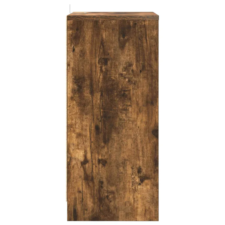 Table de chevet Chêne fumé 40 x 30 x 467 cm Bois d'ingénierie - 7