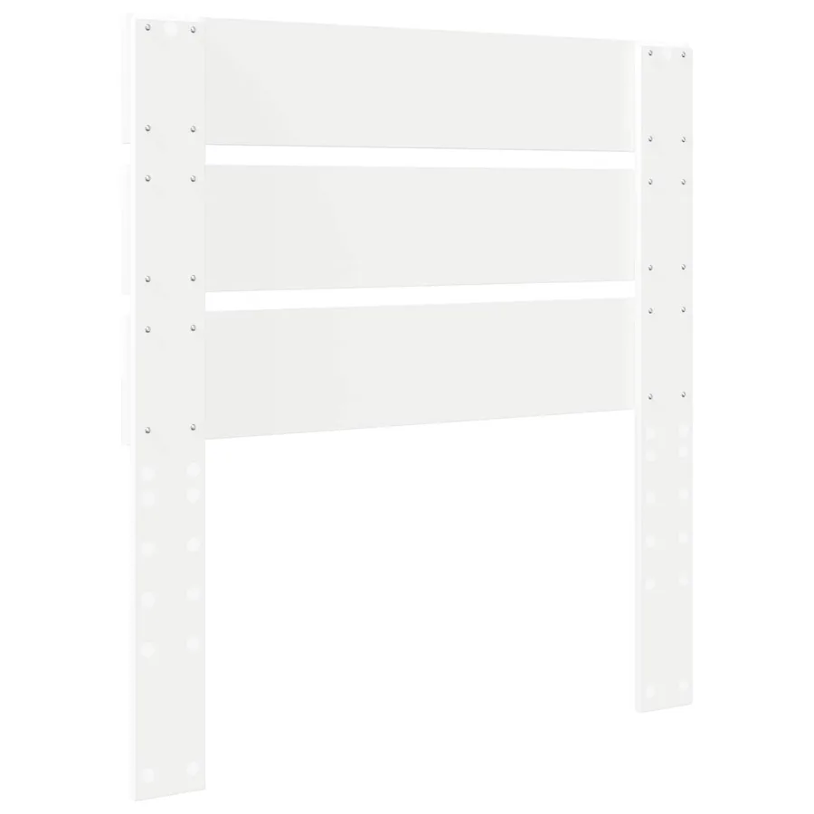 Tête de lit Blanc Bois d'ingénierie - 6