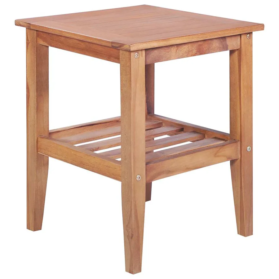 Ensemble de bistro de jardin 3 pcs teck solide - 7