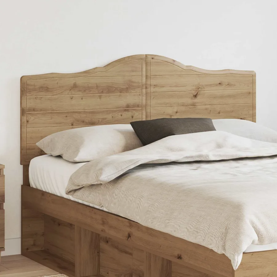 Tête de lit Chêne artisanal Bois d'ingénierie