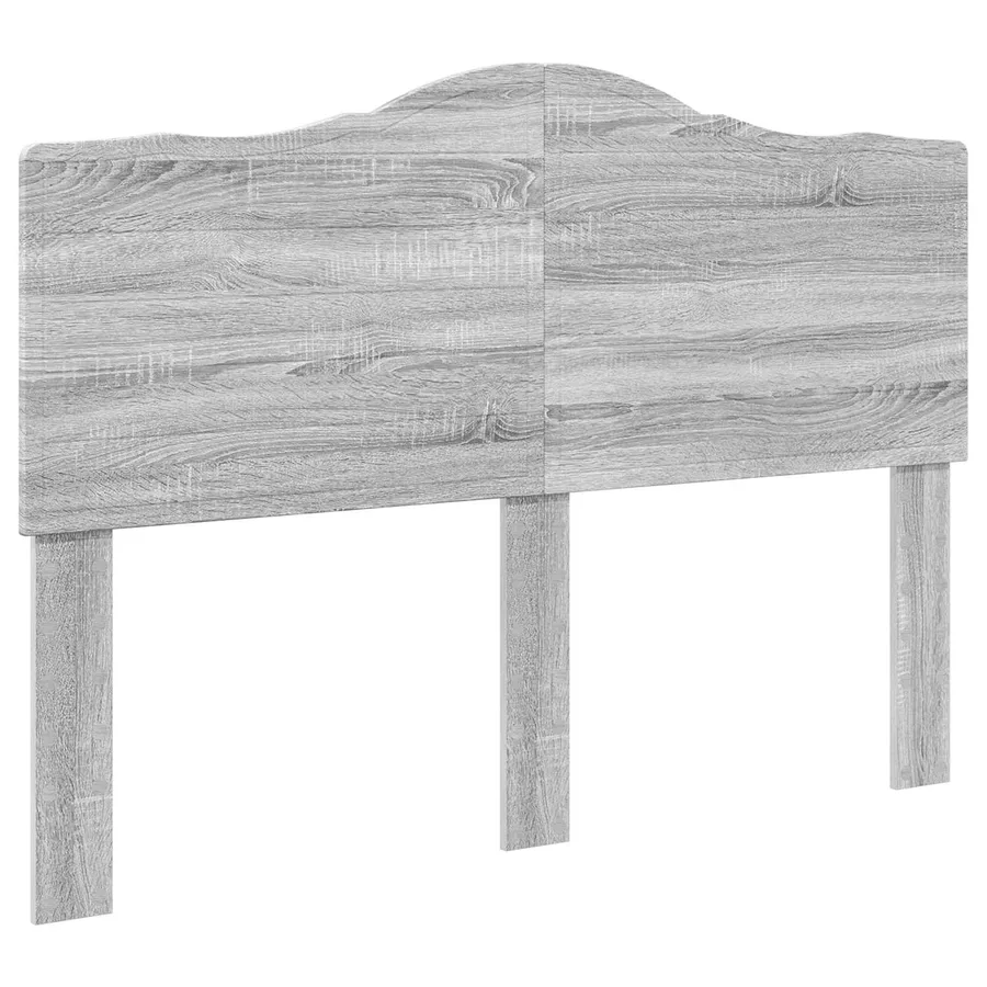 Cadre de lit Gris Sonoma 140 x 200 cm Pin massif - 6