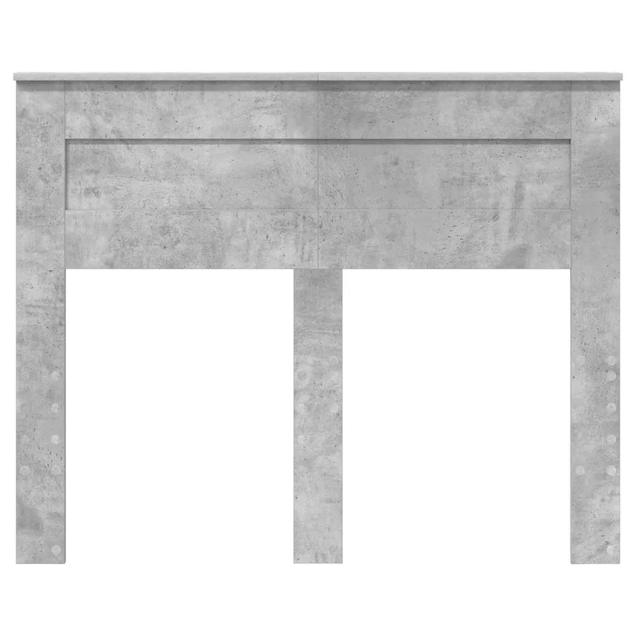 Tête de lit Gris béton Bois d'ingénierie - 4