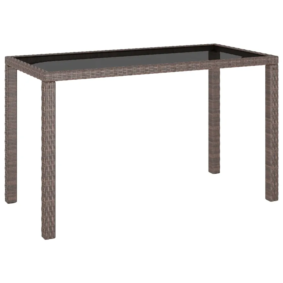 Ensemble à manger d'extérieur avec coussins 6pcs Résine tressée - 3