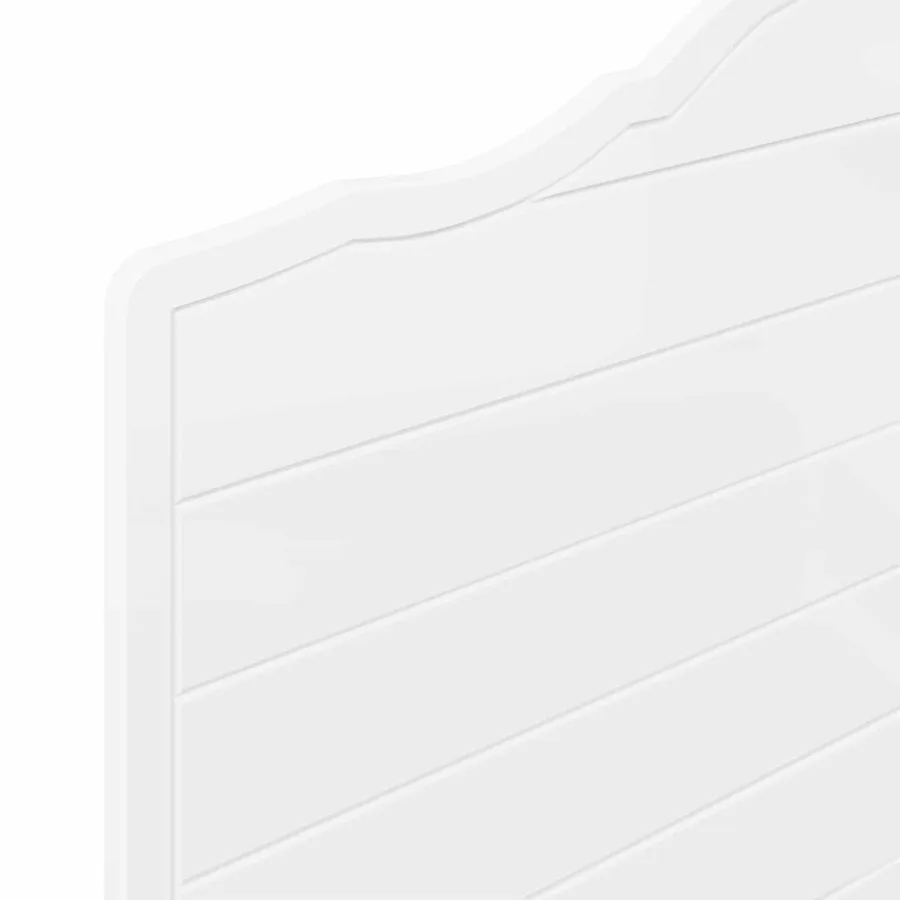 Tête de lit Blanc Bois d'ingénierie - 7