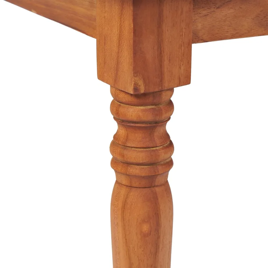 Salon de jardin avec coussins 4 pcs bois de teck solide - 10