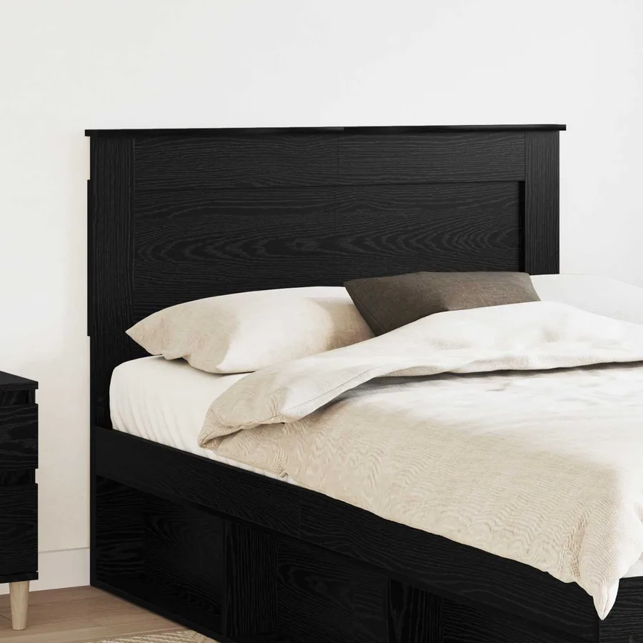 Tête de lit Chêne noir 135 cm Bois d'ingénierie
