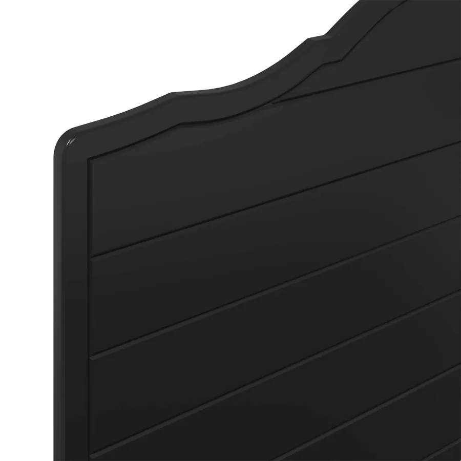 Tête de lit Chêne noir Bois d'ingénierie - 7