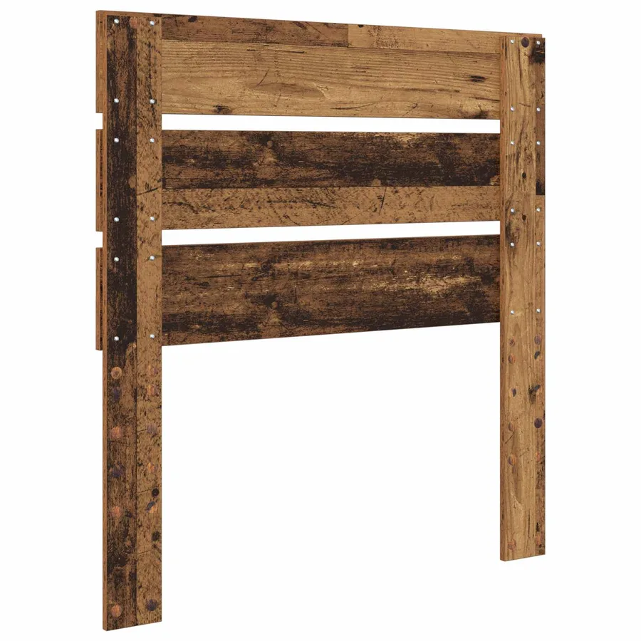 Tête de lit Bois ancien Bois d'ingénierie - 6